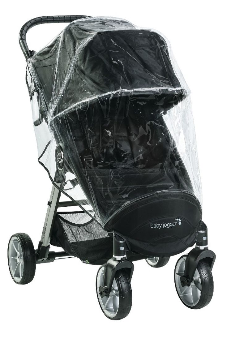 Baby Jogger, folia przeciwdeszczowa do wózka City Mini 2 4W