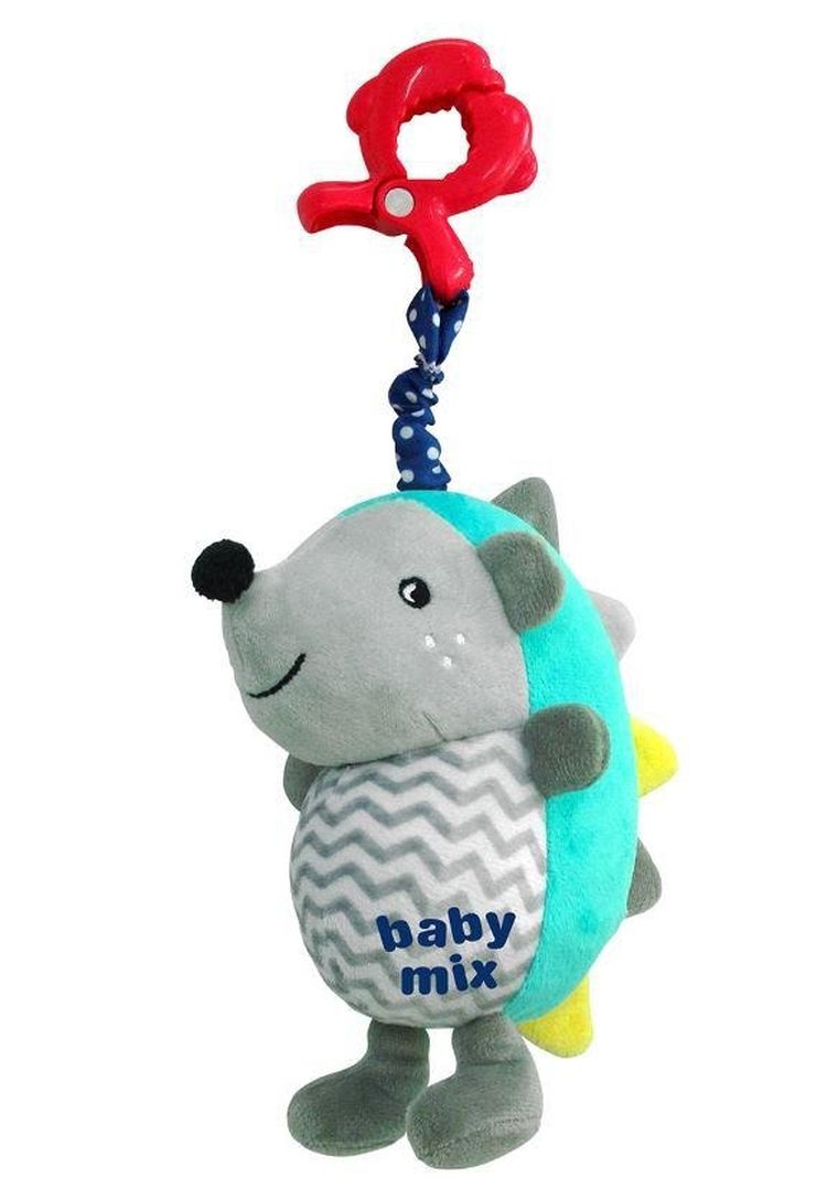 Baby Mix, Jeżyk, zawieszka z pozytywką, turkusowa