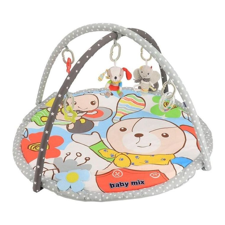 Baby Mix, mata edukacyjna, piesek i motyl