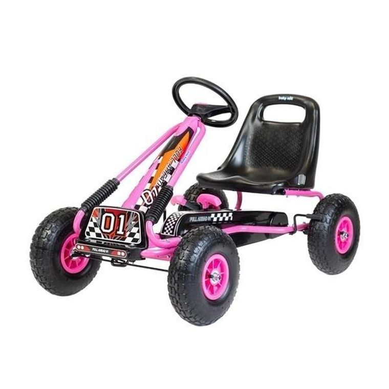 Baby Mix, Razor, gokart na pedały, różowy