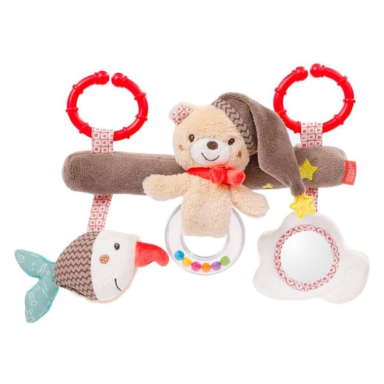 BabyFehn, Bruno, zawieszka, maskotka edukacyjna, trapez