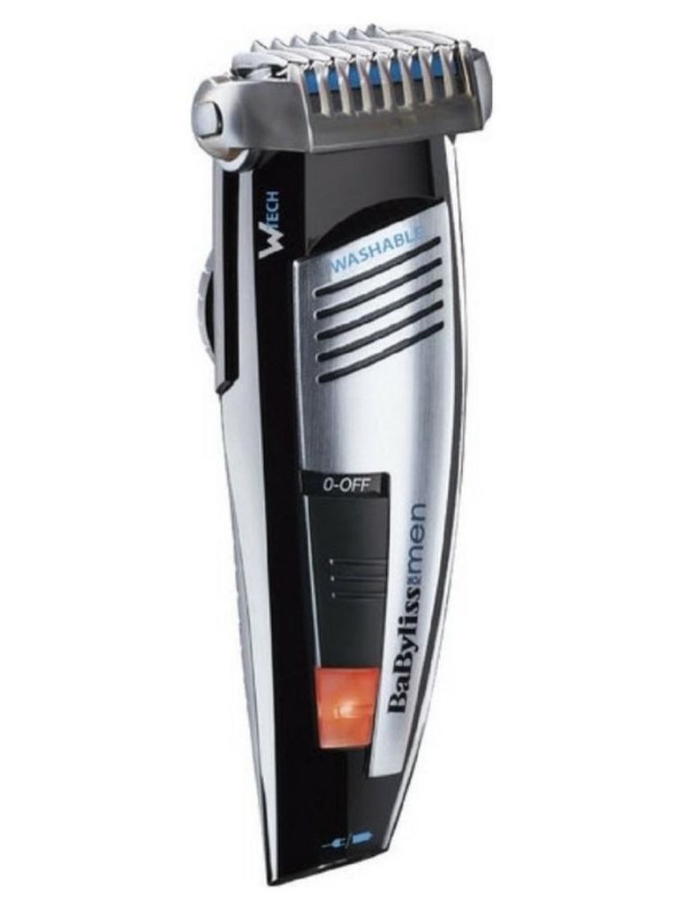 Babyliss, trymer, E846E W-tech, srebrny