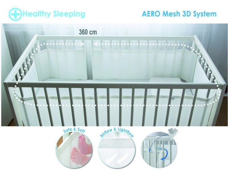 BabyMatex, Bump Air, ochraniacz do łóżeczka, 360-30 cm