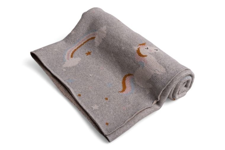 Babymatex, Jednorożec, kocyk bawełniany, 80-100 cm