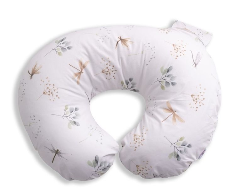 BabyMatex, MiniRelax, Ważki, poduszka do karmienia bawełniana, pozycjonująca, 150 cm