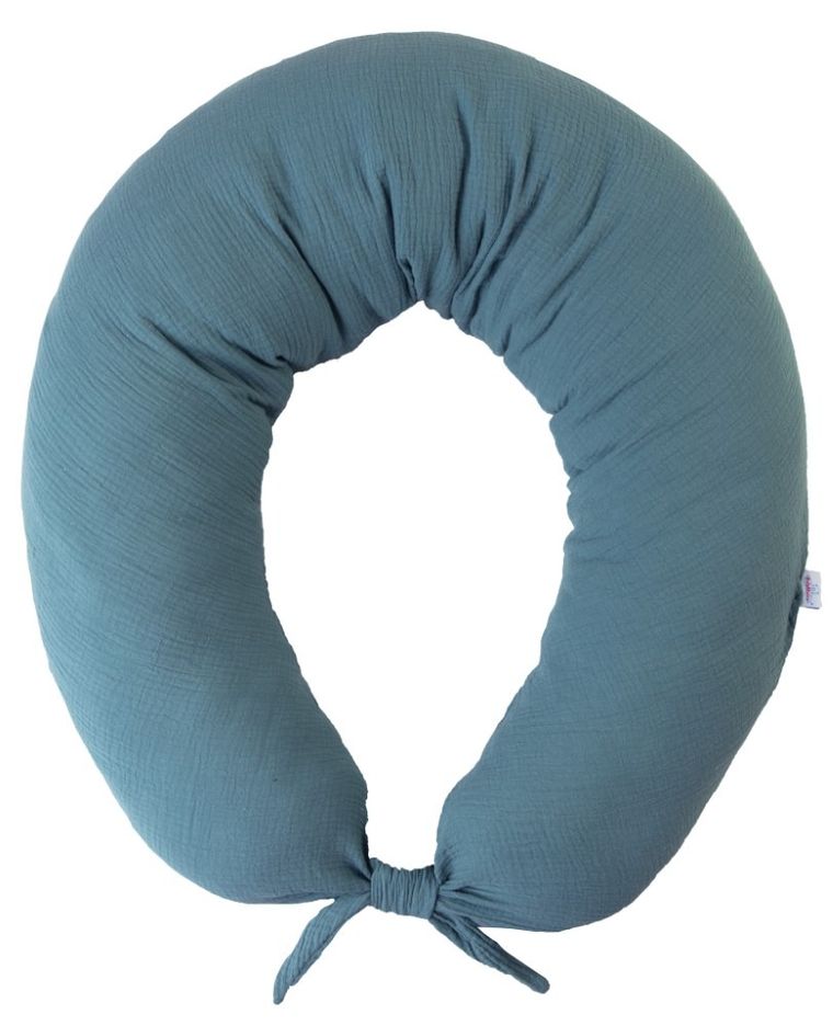 BabyMatex, muślinowa poduszka do karmienia, zielona, 260 cm