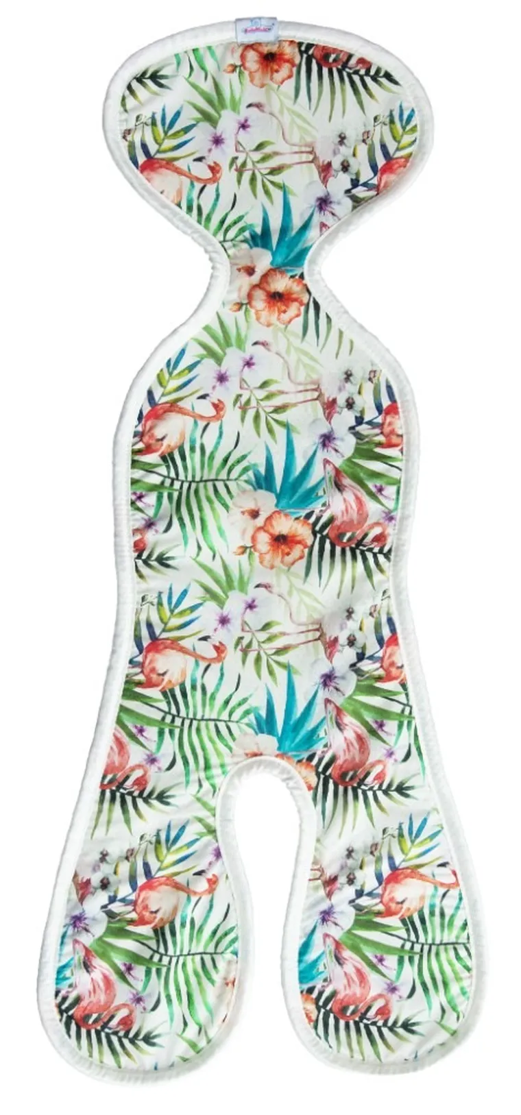 BabyMatex, Paddi’x, wkładka redukująca nacisk do wózka, fotelika, 9-18 kg, Flamingi