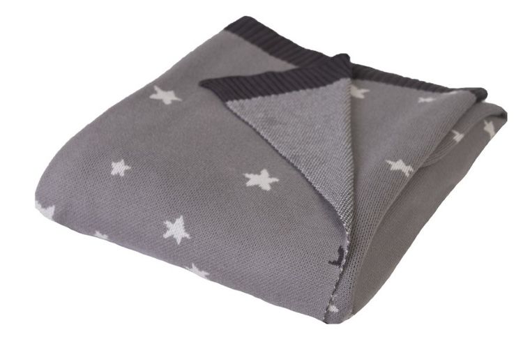 BabyMatex, Pattern, koc bambusowy, grafit, 80-100 cm