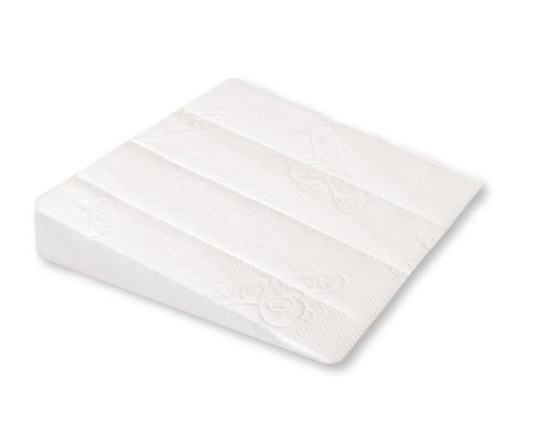 BabyMatex, poduszka niemowlęca klin, smart, biała, 36-40 cm