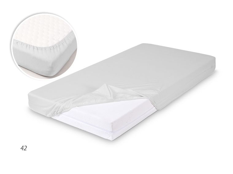 BabyMatex, prześcieradło bambusowe z gumką, bamboo, szare, 60-120 cm