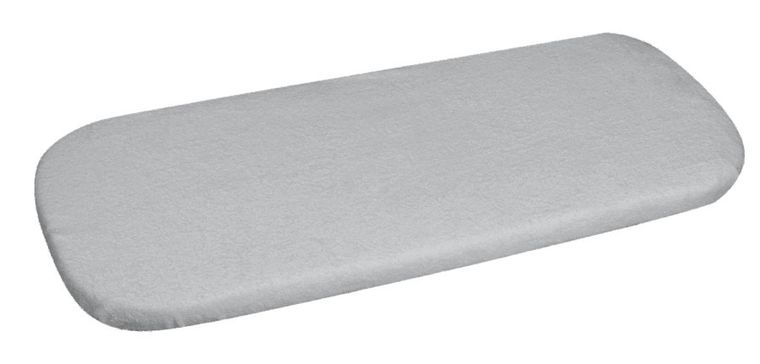 BabyMatex, prześcieradło frotte na materac do kołyski, szare, 90-40 cm