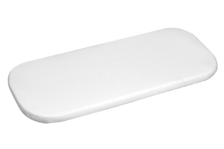 BabyMatex, prześcieradło jersey na materac do kołyski, białe, 90-40 cm