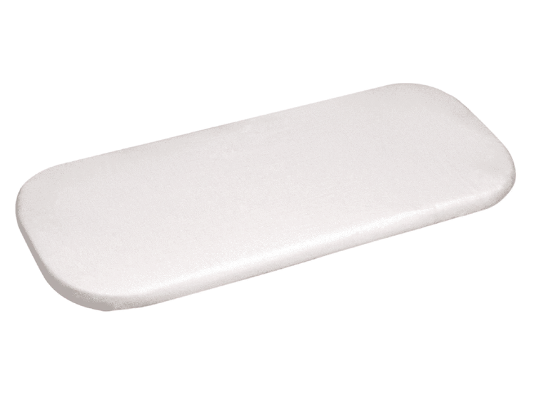 BabyMatex, prześcieradło jersey na materacyk do wózka, białe, 75-35 cm