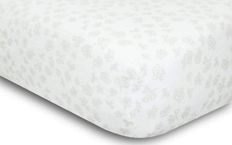 BabyMatex, Róże, Muślin, prześcieradło z gumką, 60-120 cm