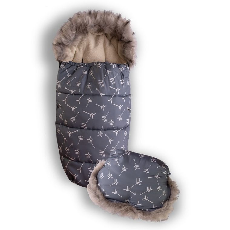 BabyMatex, śpiworek do wózka + mufka, venus