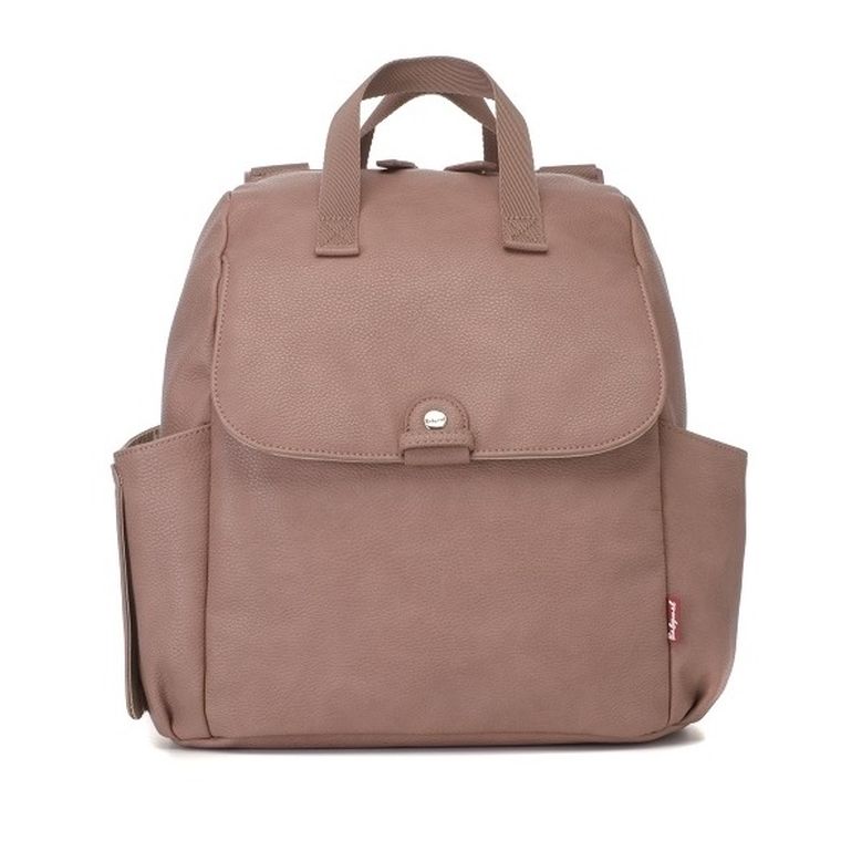 Babymel, Robyn, torba i plecak dla mamy, eko skóra, Dusty Pink