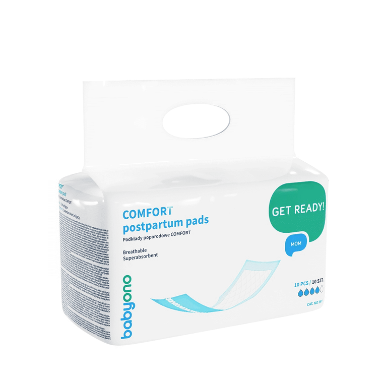 BabyOno, Comfort, podkłady poporodowe, 10 szt.
