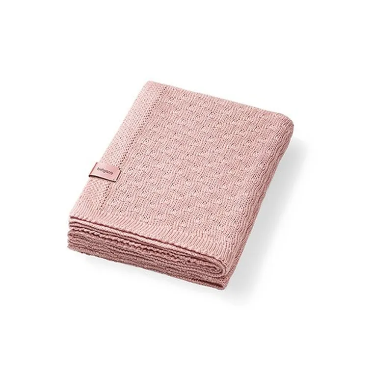 BabyOno, kocyk bambusowy, różowy, 75-100 cm