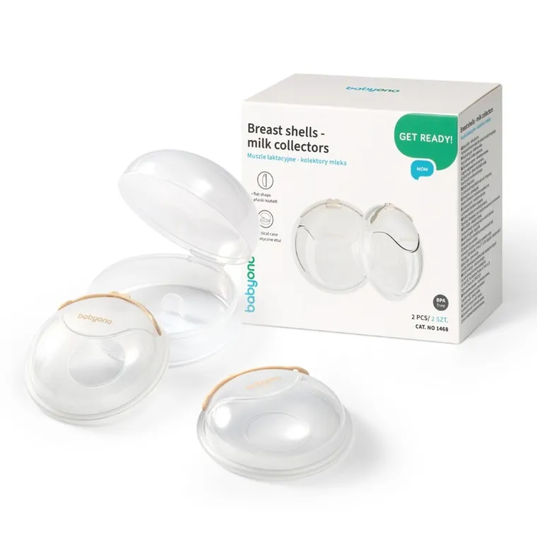 BabyOno, muszle laktacyjne, kolektory mleka