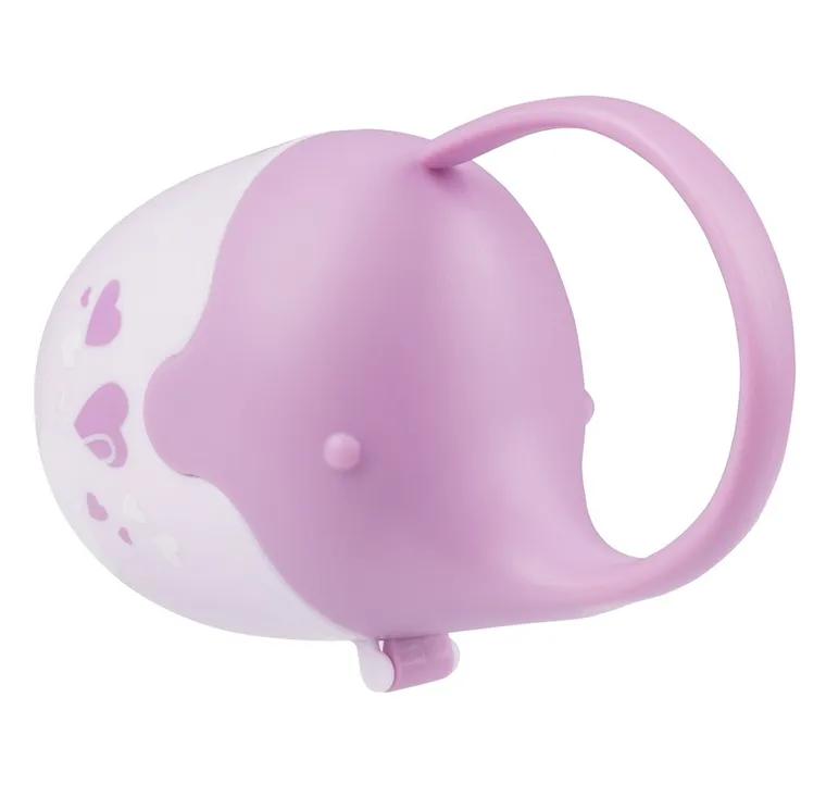 BabyOno, Słonik, pojemnik na smoczek, jagodowy