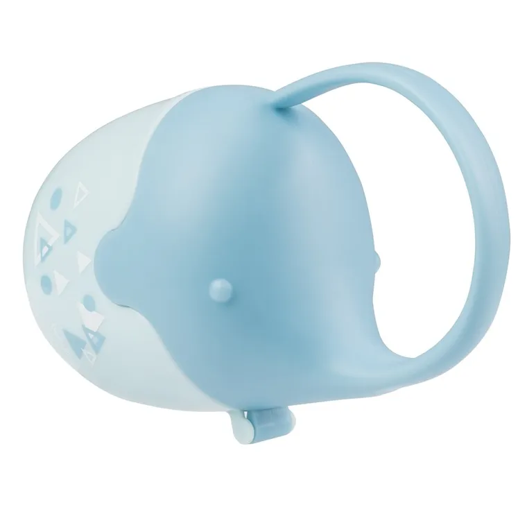 BabyOno, Słonik, pojemnik na smoczek, niebieski