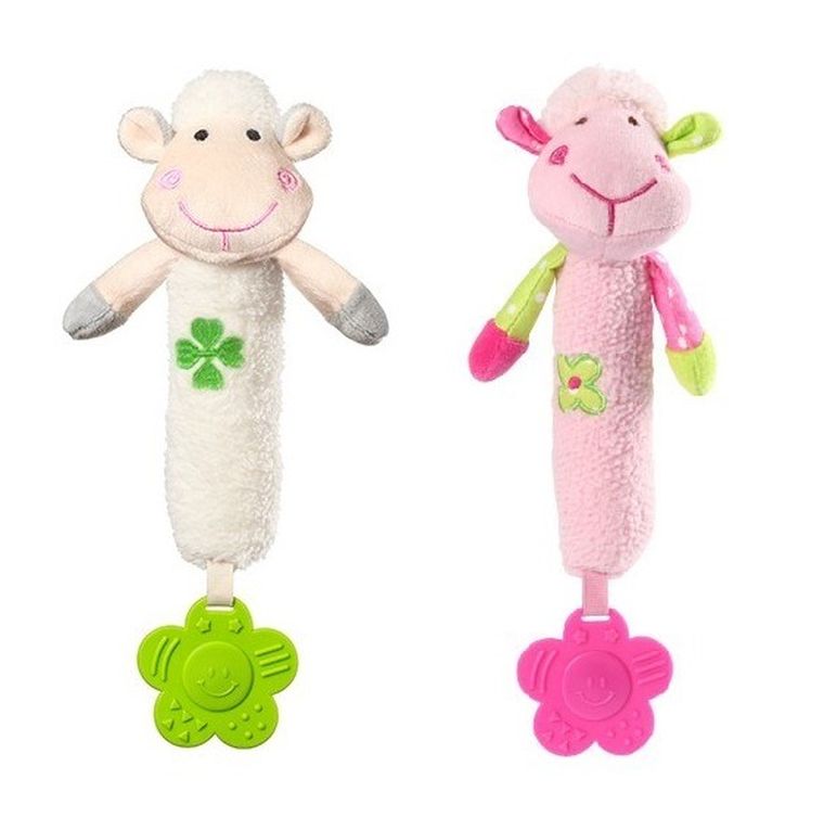 BabyOno, Sweet Lambie, piszczek z gryzakiem
