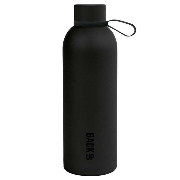 BackUp, butelka termiczna, czarna, 500 ml
