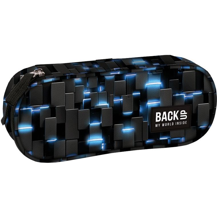 BackUp, piórnik, owalny, Bytewave