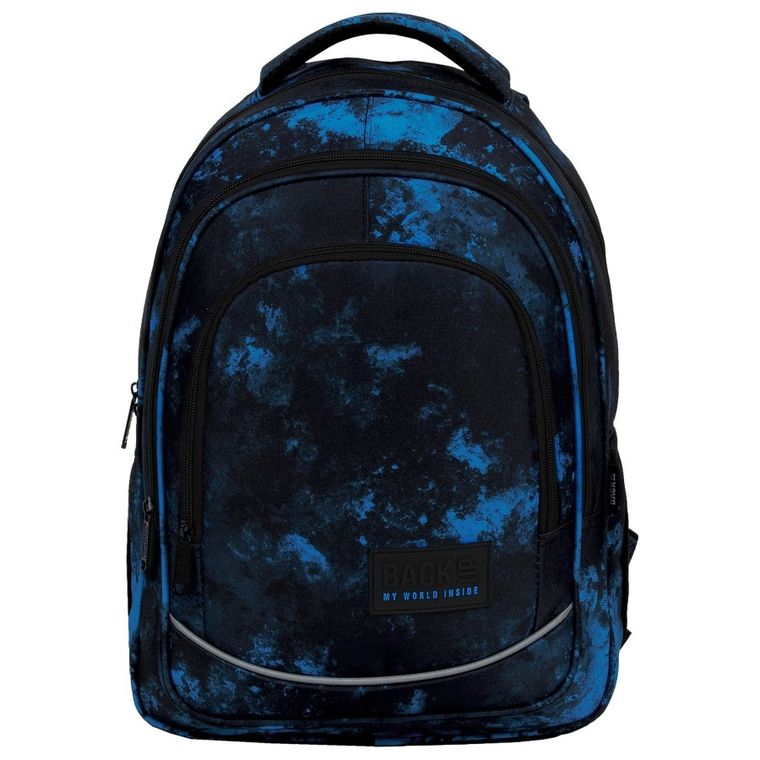 BackUp, plecak szkolny, 3-komorowy, Ocean Deep