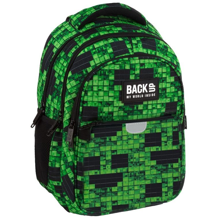 BackUp, plecak szkolny, 3-komorowy, Slinker