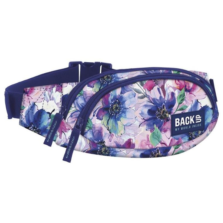 BackUp, saszetka na biodra, Kwiaty
