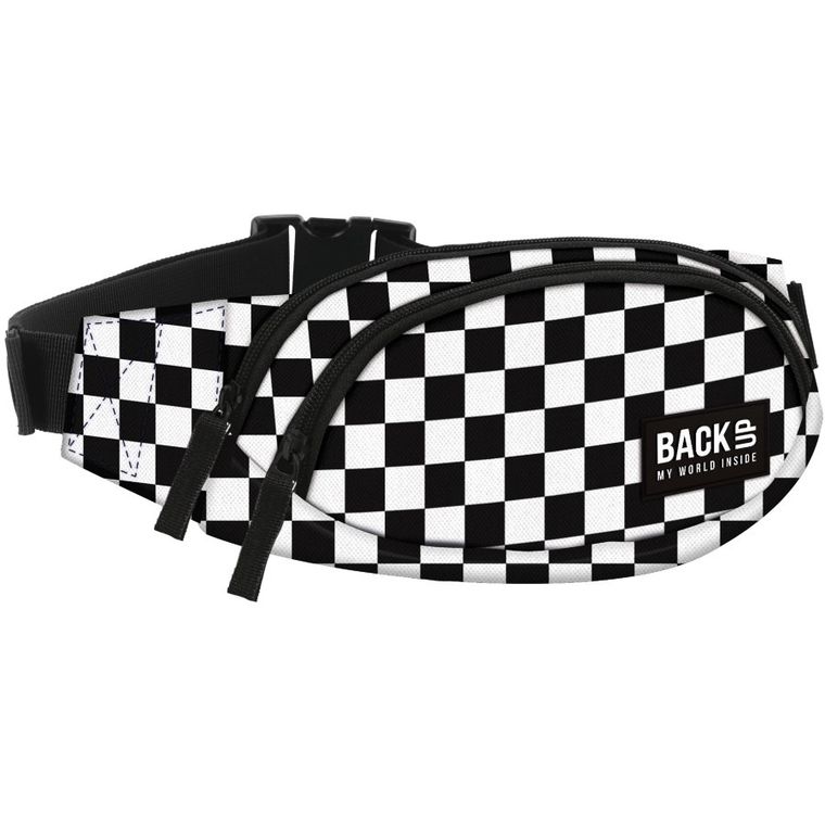 BackUp, saszetka na biodra, Szachownica