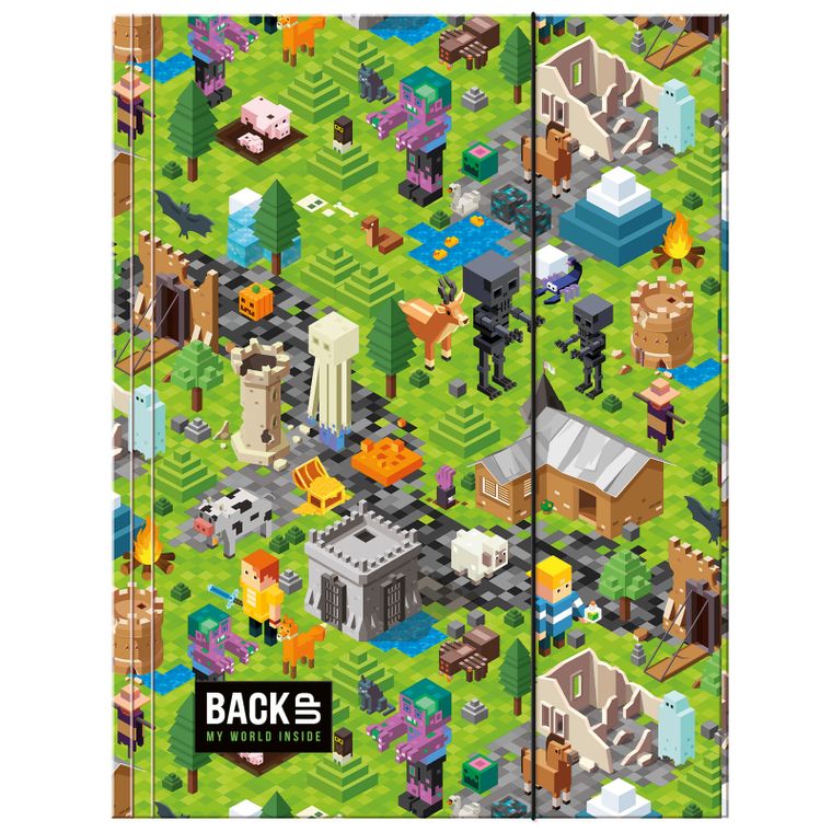 BackUp, teczka z gumką A4, Game