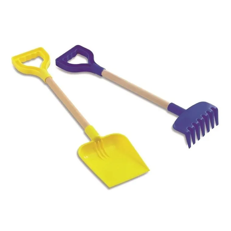 Baczek, duże grabki i łopatka