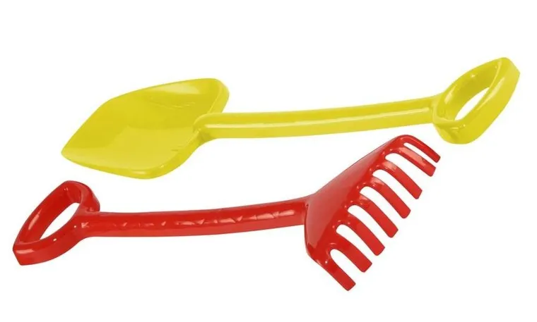 Baczek, duże grabki i łopatka