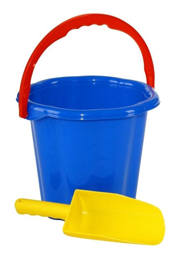 Baczek, duże wiaderko z łopatką
