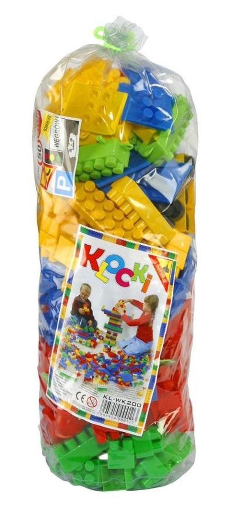 Bączek, klocki, 200 elementów