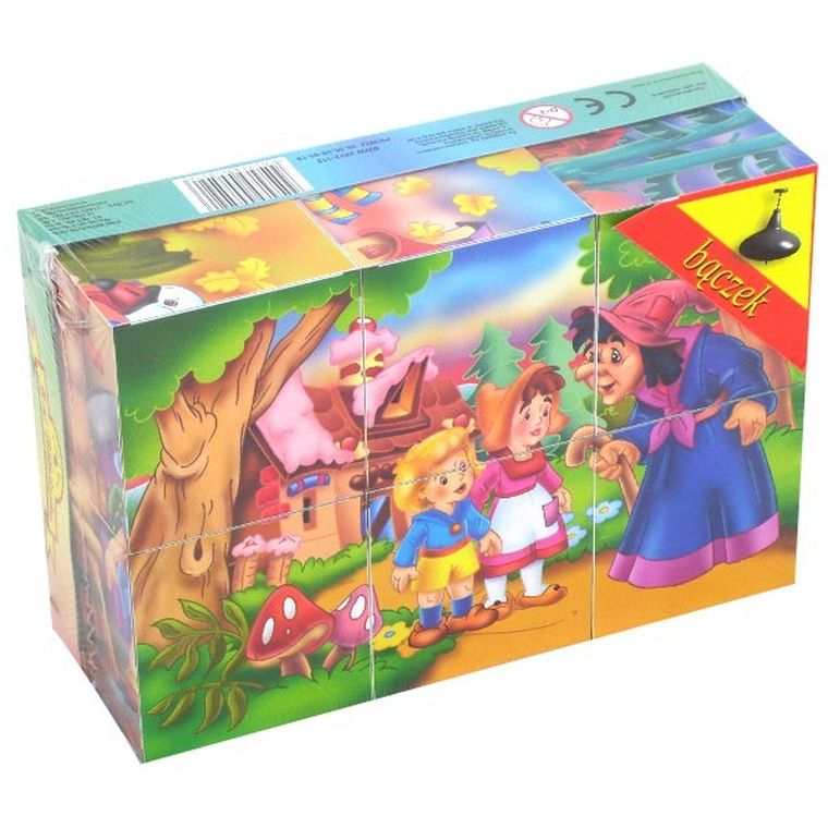 Bączek, Klocki obrazkowe, Mini, 6 elementów