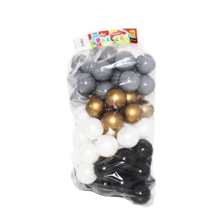 Bączek, piłeczki basenowe, 70 mm, 80szt