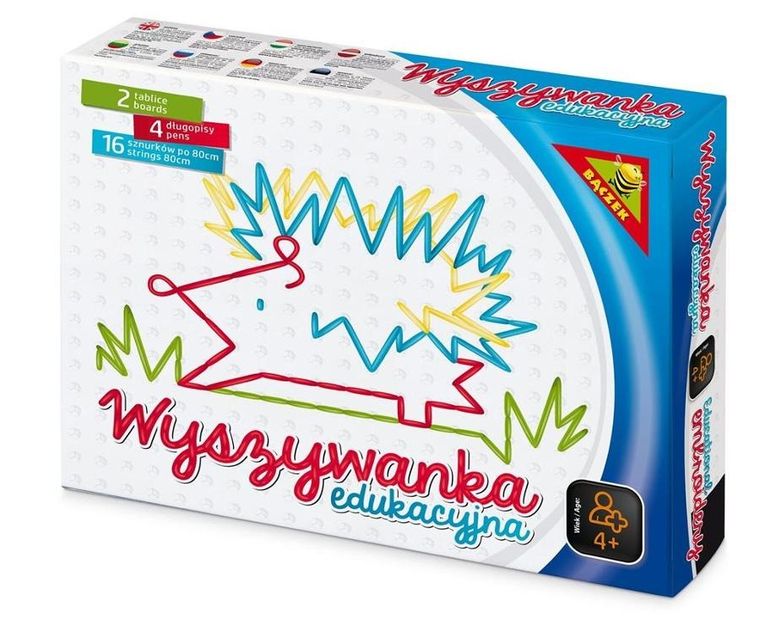 Baczek, wyszywanka edukacyjna