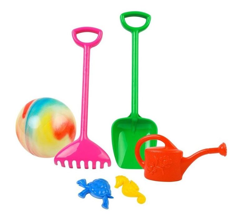 Baczek, zestaw plażowy z piłką