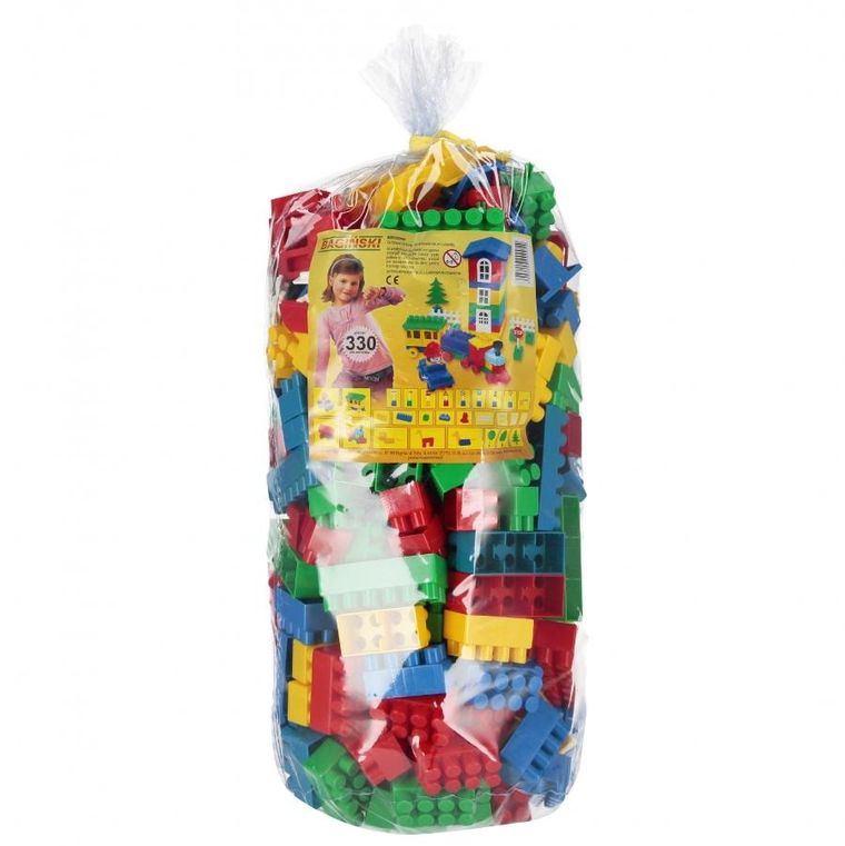 Baginski, klocki w worku, 330 elementów