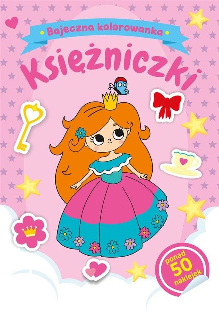Bajeczna kolorowanka. Księżniczki — Firma Księgarska Jacek Olesiejuk