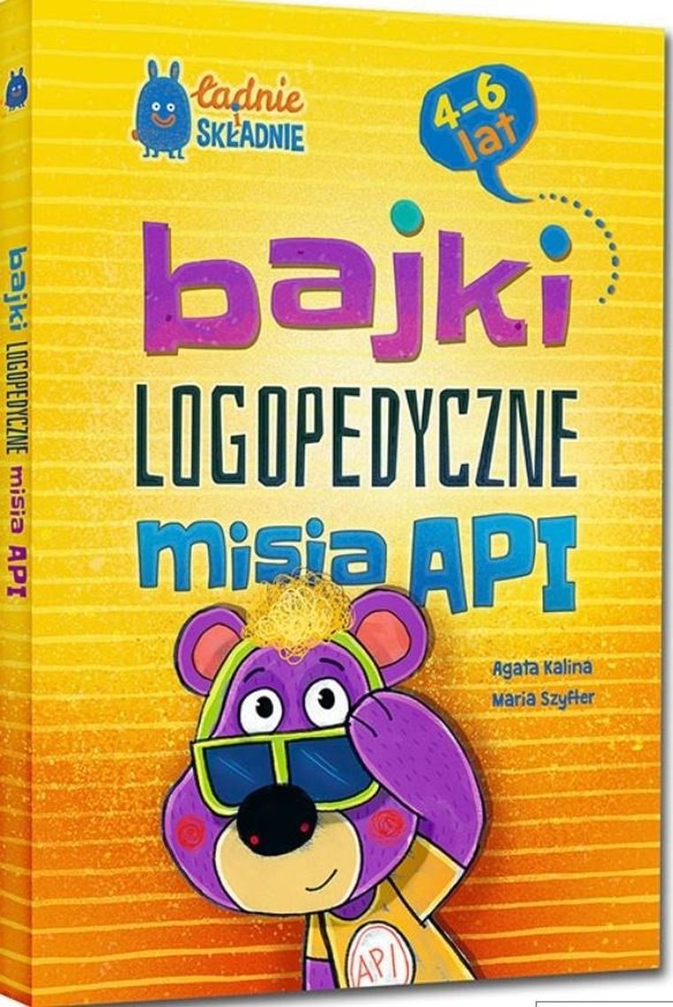 Bajki logopedyczne misia API (4-6 lat)