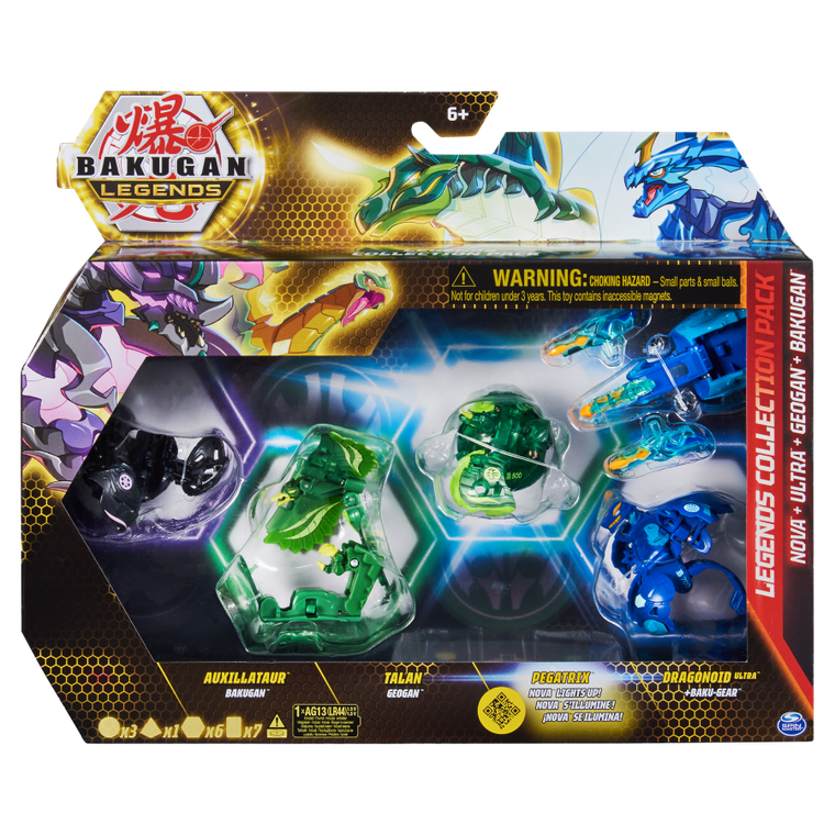 BAKUGAN Legends 2023- Pack 1 Deka Saison 5-1 Bille Deka avec 1 Bakucore Format Deka Et 1 Carte Collection - Dessin Animé - Jouet Enfant 6 Ans Et + - Modèle Aléatoire