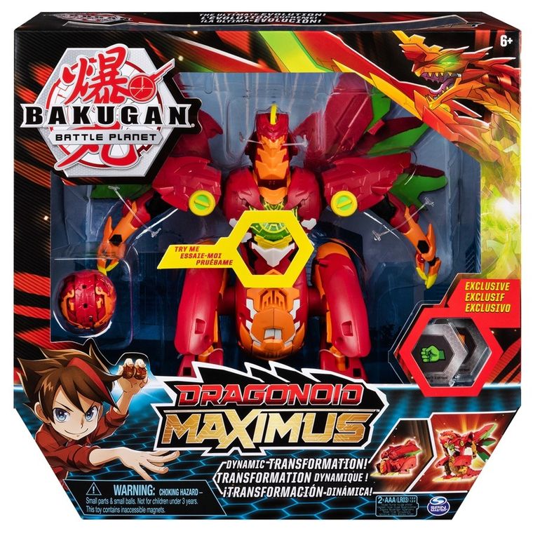 Bakugan, Smok Maximus, figurka