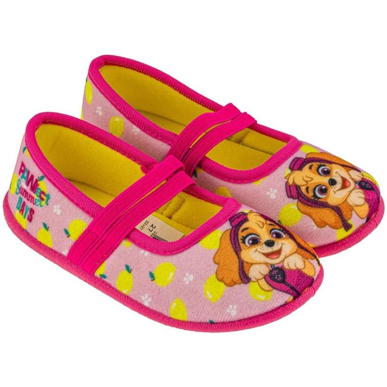 Baleriny dziewczęce, różowe, Psi Patrol, Leomil