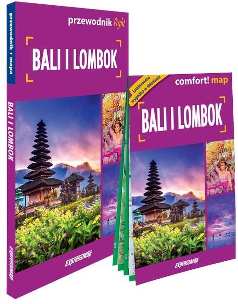 Bali i Lombok light. Przewodnik + mapa