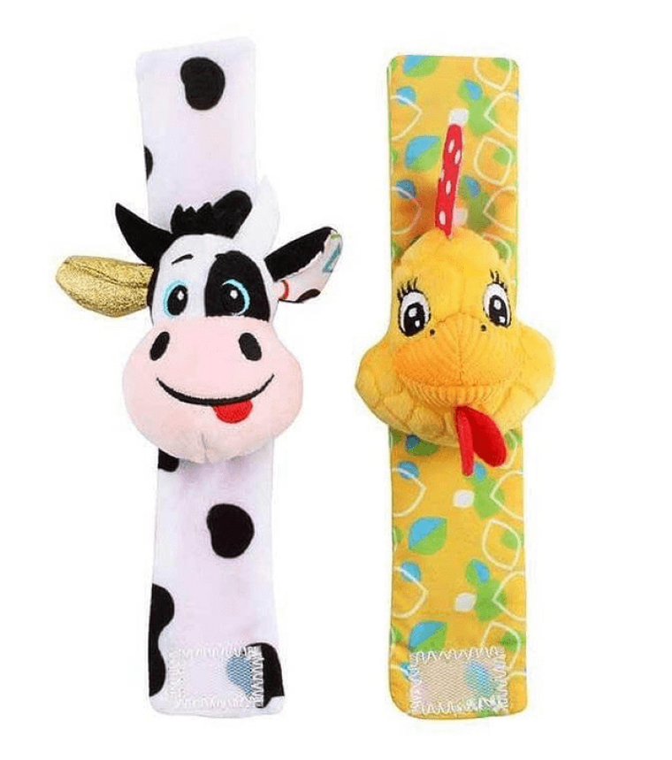 Balibazoo, farma, zestaw grzechotek na ręce