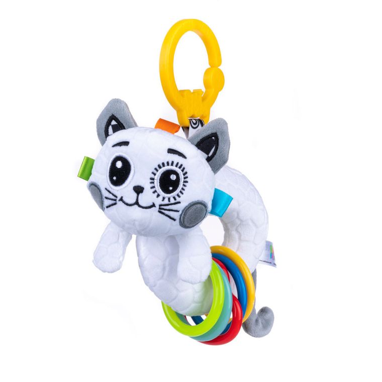 Balibazoo, kot z grzechotką, zawieszka